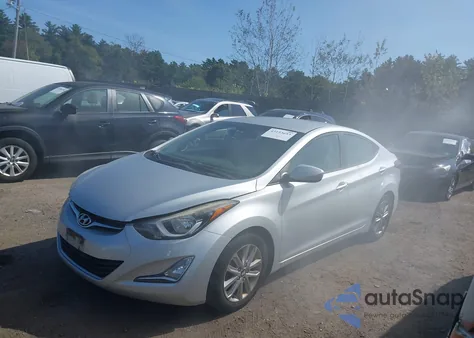 2015 Hyundai Elantra Se/Sport/Limited из США, поврежденный, VIN KMHDH4AE6FU284212